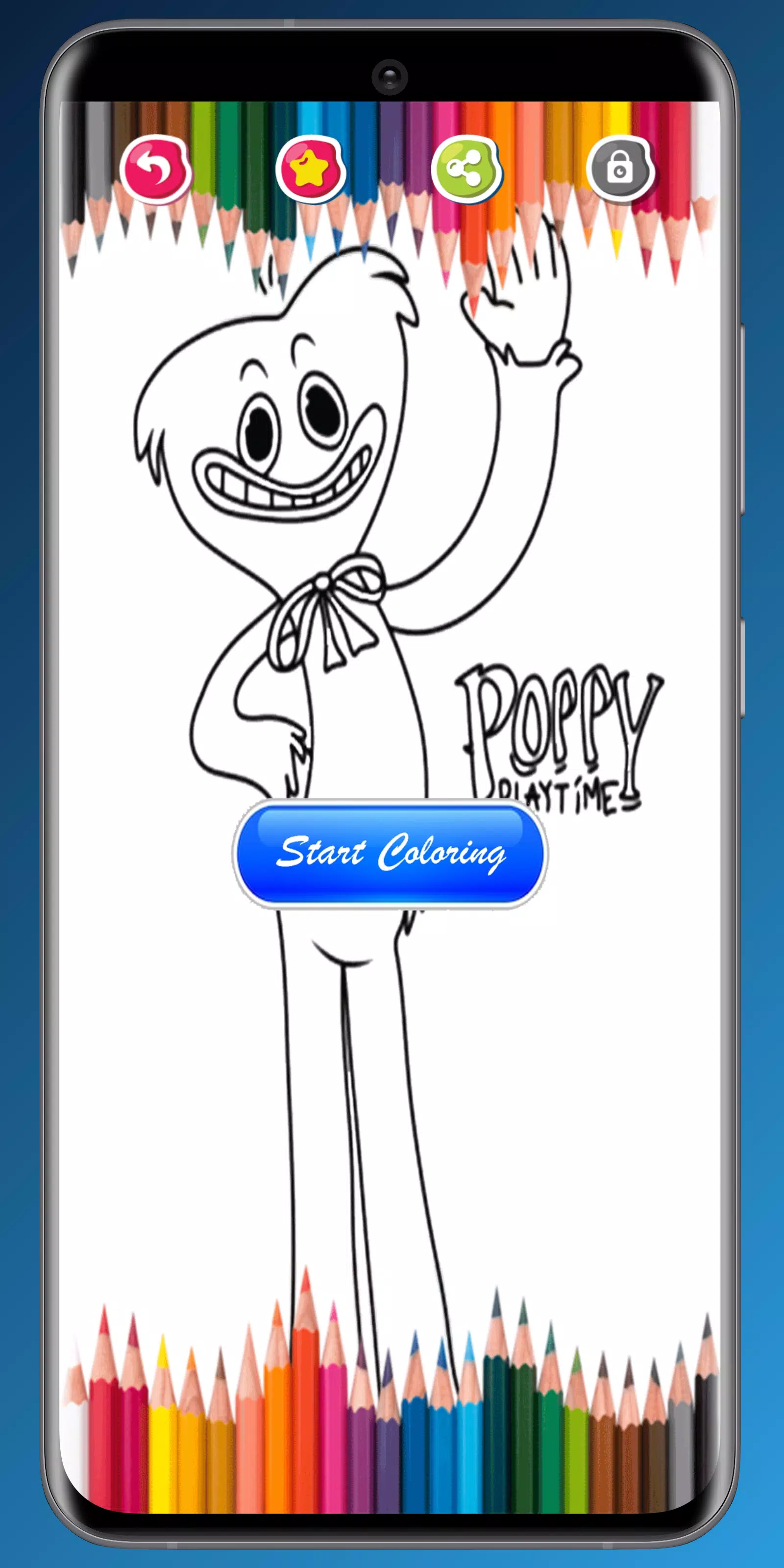 Coloring page Poppy Playtime : All friends 6