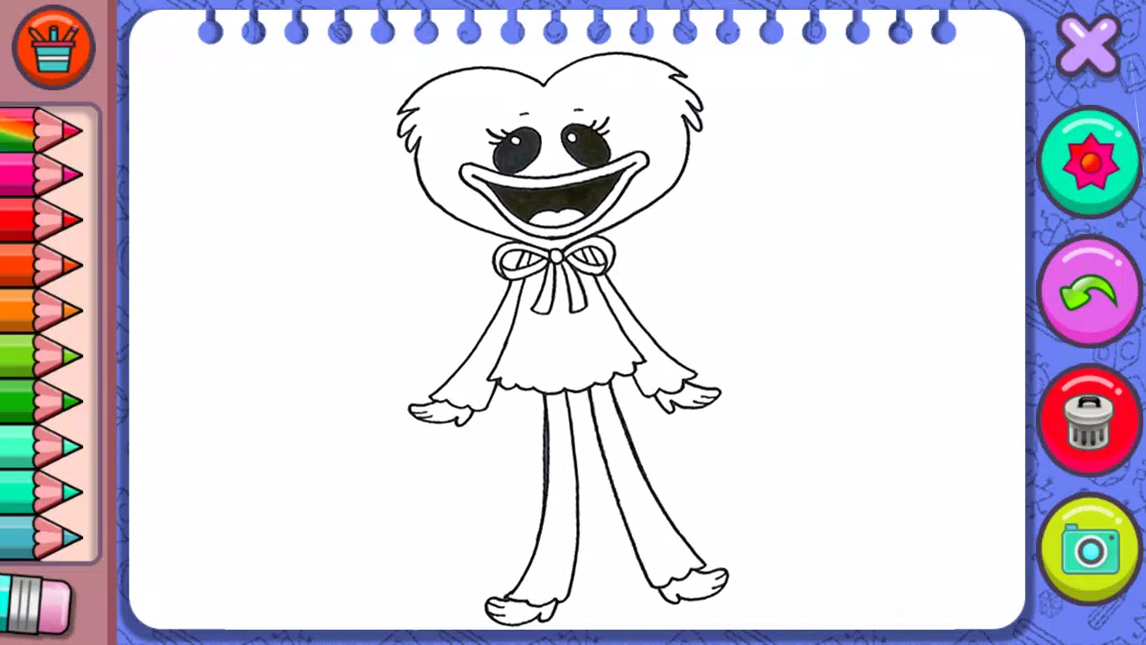 The Player Poppy Playtime Coloring Pages - Get Coloring Pages