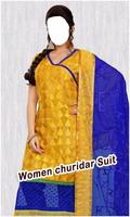 Women Churidar Suit HD Affiche