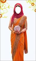 Women Hijab Saree Suit 스크린샷 1