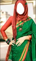 Women Hijab Saree Suit 스크린샷 2