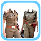 Women Police Uniform Photo App icône