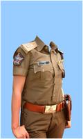 Women Police Uniform Photo App capture d'écran 1