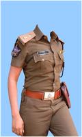 Women Police Uniform Photo App capture d'écran 2