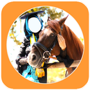 Hijab Women With Horse Photos APK
