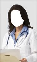 Female Doctor Photo Suit Plakat