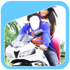 Men Bike Photo Suit icon