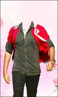 Men Stylish Stills Shirts Suit Affiche