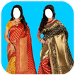 Women Sarees Photo Montage آئیکن
