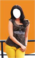 Stylish Indian Girl Photo Suit Ekran Görüntüsü 1