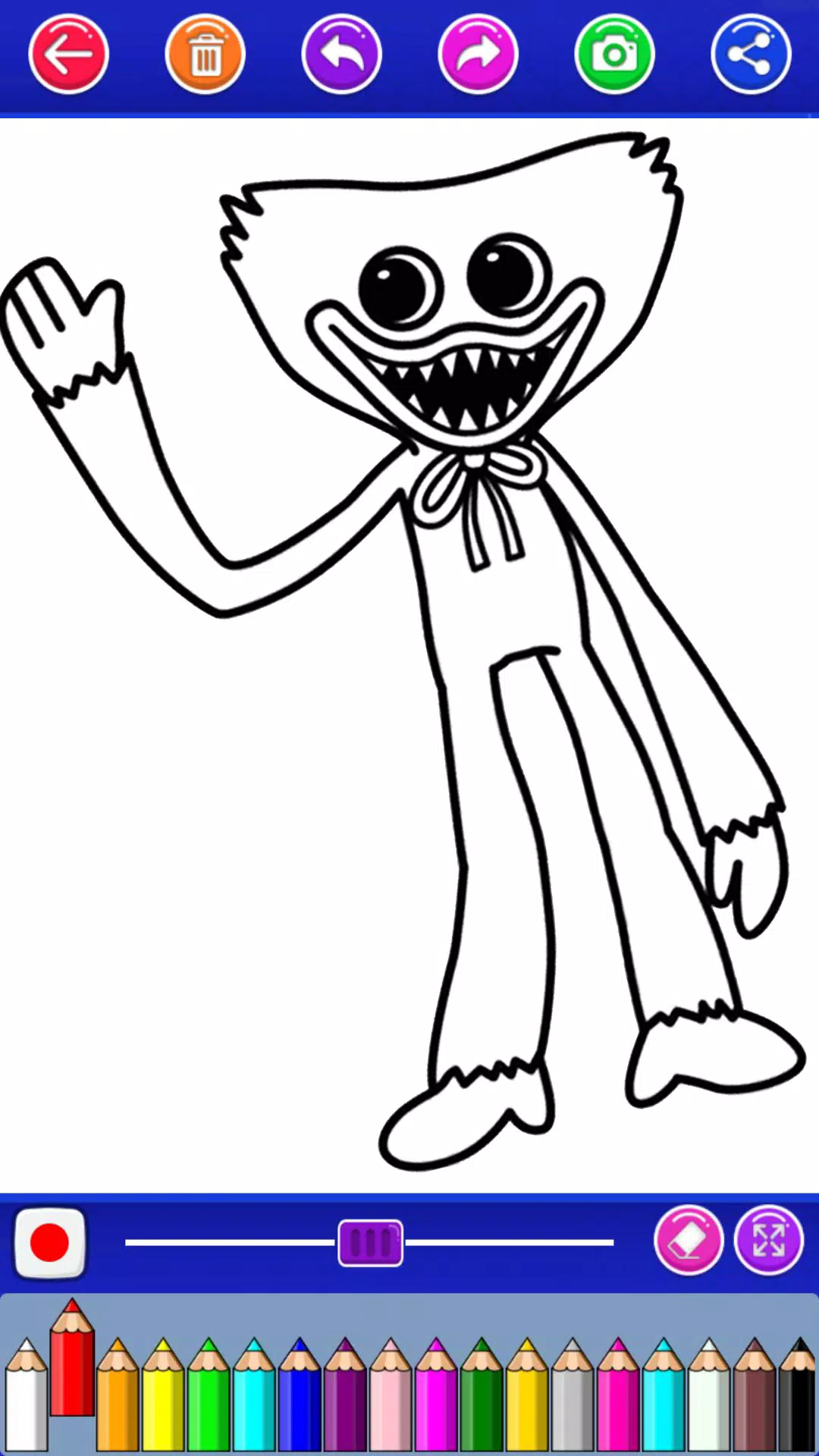 The Player Poppy Playtime Coloring Pages - Get Coloring Pages