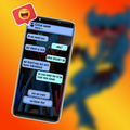 Blue Monster Fake Chat Pranks