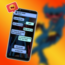 Blue Monster Fake Chat Pranks APK