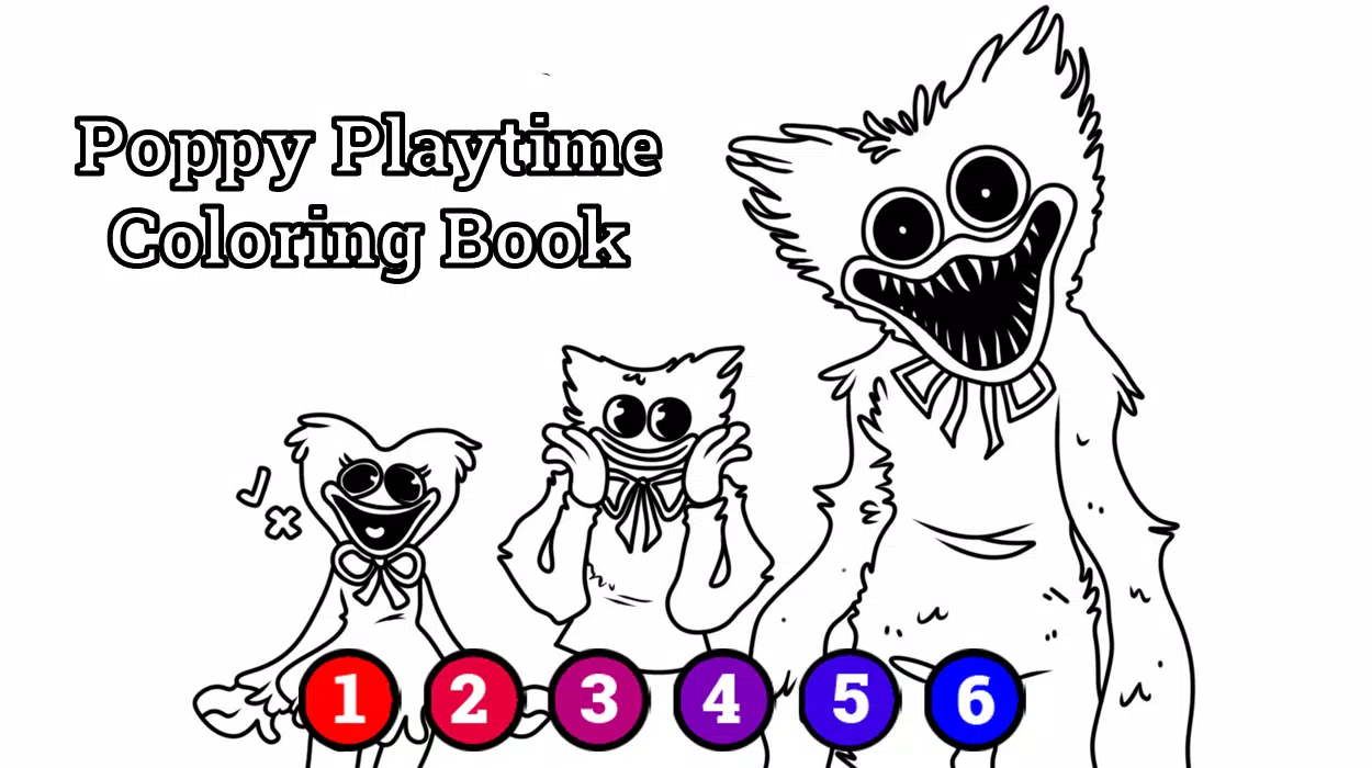 Poppy Playtime - Coloring Pages for kids