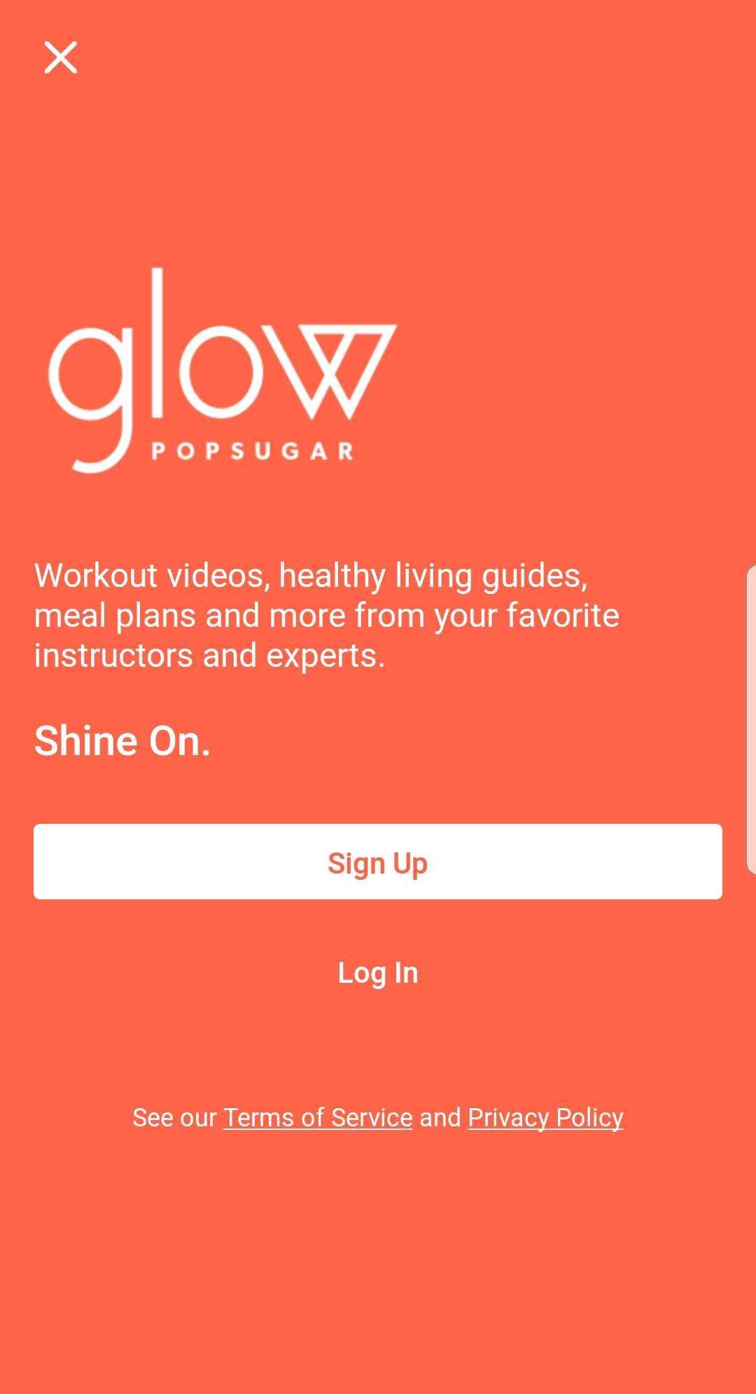 Glow приложение Glow приложение