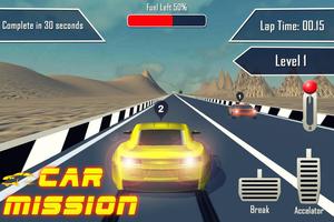 Poster Car Mission Game