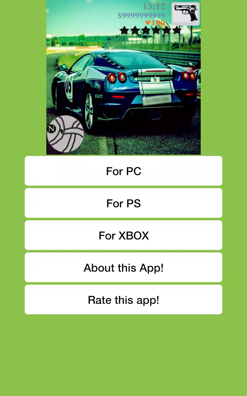 Download do APK de Cheats para GTA 5 (PS3) para Android