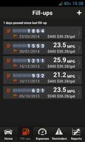 My Car - Fuel log Screenshot 2