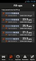 My Car - Fuel log screenshot 2