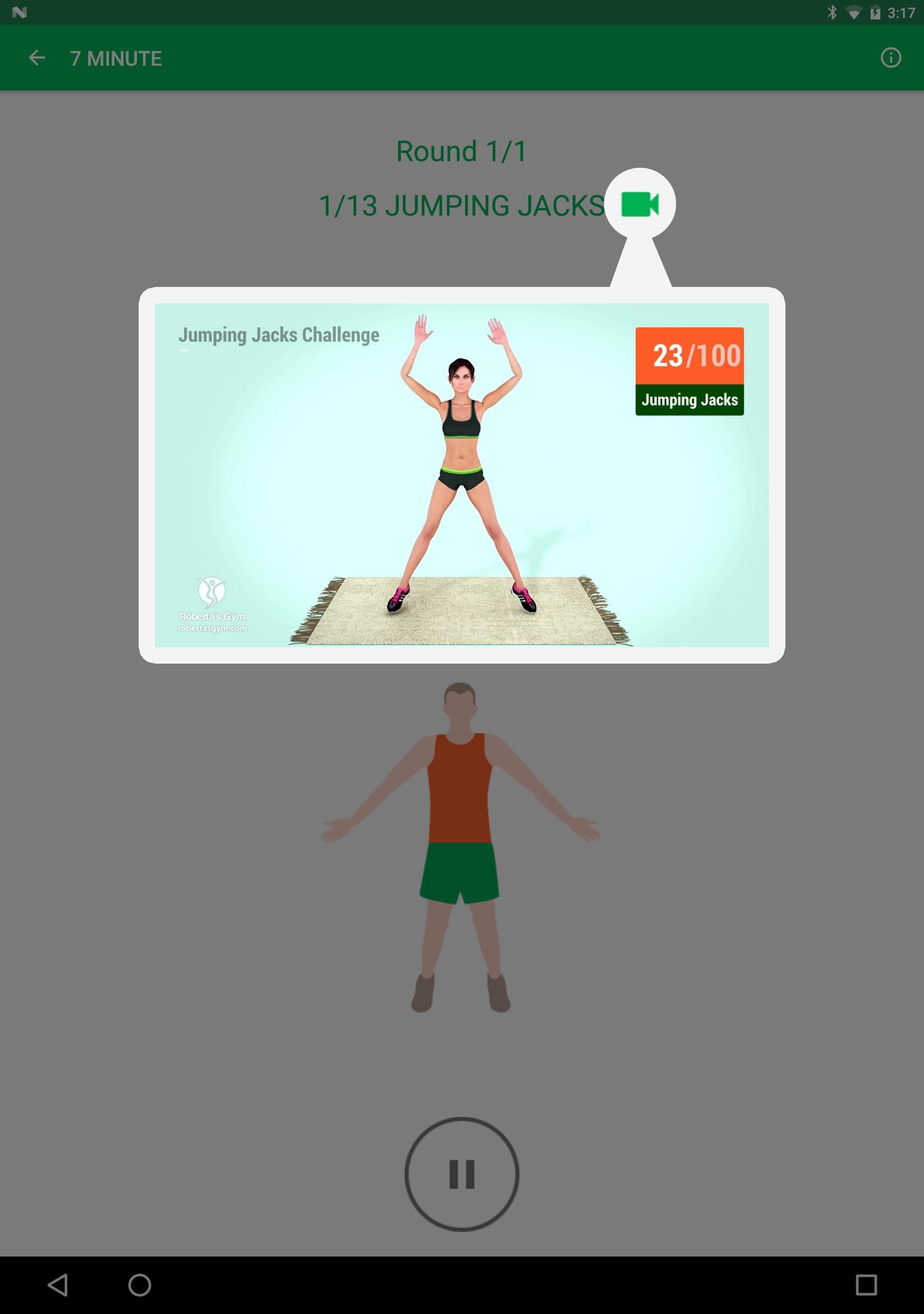 6 Day Seven 7 Minute Workout Apk for Push Pull Legs