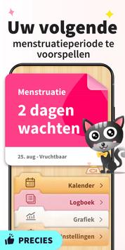 Menstruatiekalender - Cyclus screenshot 1