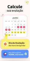 Calendário Menstrual, Ovulação imagem de tela 2