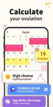Period Calendar Period Tracker اسکرین شاٹ 2