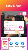 پوستر Video Downloader for Instagram - Repost Instagram