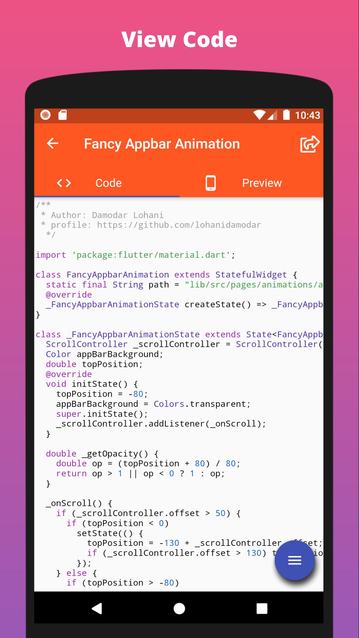 Flutter UI Challenges for Android - APK Download