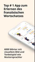 Französische Vokabeln Plakat