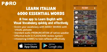 Vocabulário em Italiano