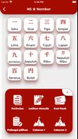 Pelajaran Kanji syot layar 2