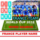 WC18 FRANCE PLAYER NAME QUIZ Zeichen