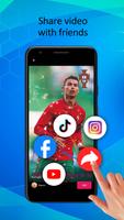 Cheer For Portugal Video Maker ảnh chụp màn hình 2