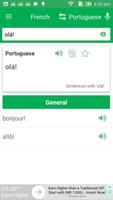 French Portuguese Dictionary capture d'écran 2
