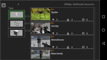 3DMap. Resource storage ポスター