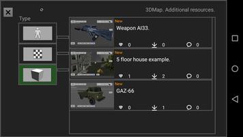 3DMap. Resource storage screenshot 1