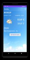 برنامه‌نما Weather App عکس از صفحه