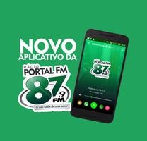 Rádio Portal FM - Nova Crixas Affiche