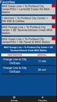 Portland TriMet Transit Tracke screenshot 1