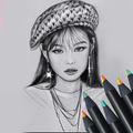 BlackPink Idols learn Drawing
