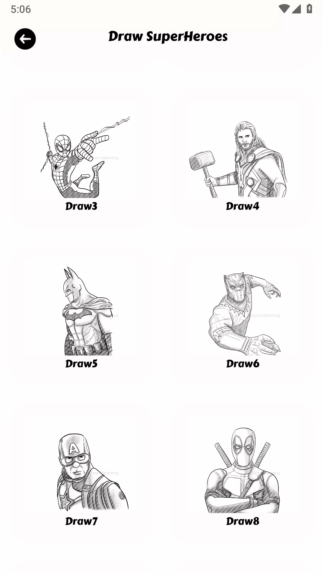 Superhero Drawing - How To Draw A Superhero Step By Step