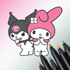 Draw Kuromi and Melody simgesi