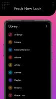 Dais Dark - Poweramp Skin スクリーンショット 2