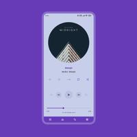 Luminous - Poweramp Skin Ekran Görüntüsü 1