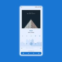 Luminous - Poweramp Skin تصوير الشاشة 2