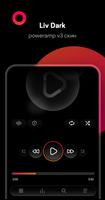 Liv Dark - Poweramp v3 Skin постер