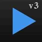 Skin v3 blue dark آئیکن
