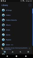 Skin v3 blue dark اسکرین شاٹ 1