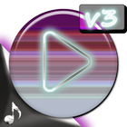 Poweramp skin lightning v3 ไอคอน